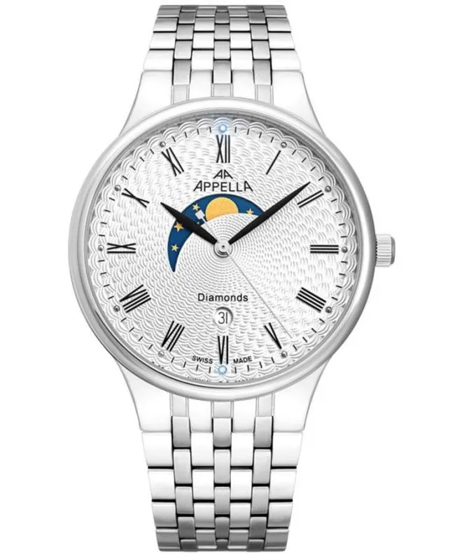 Ρολόι Ανδρικά Appella Moonphase L12002.5133DMQ