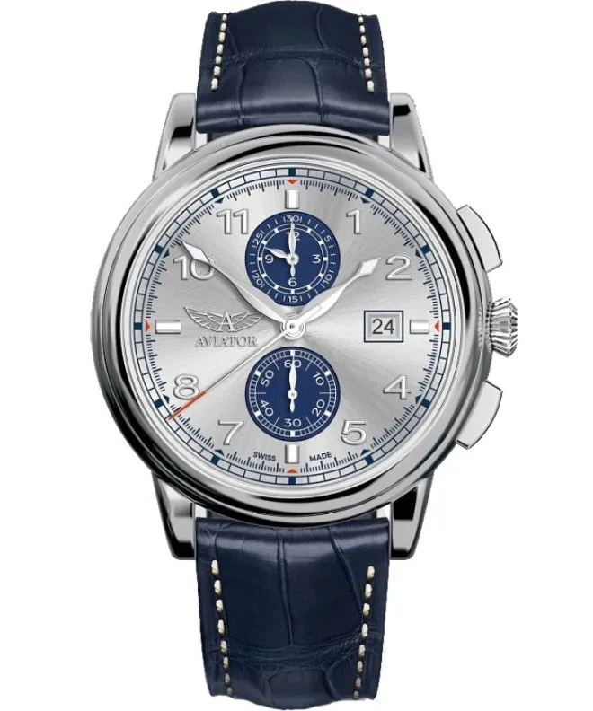 Ρολόι Ανδρικά Aviator Douglas DC-3 Chronograph Limited Edition V.2.45.0.413.4