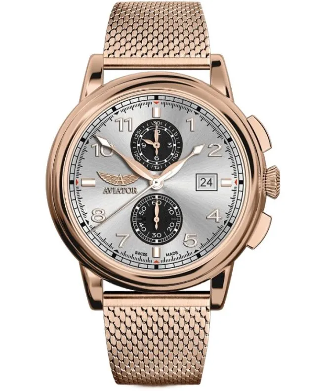 Ρολόι Ανδρικά Aviator Douglas DC-3 Chronograph Limited Edition V.2.45.2.412.5