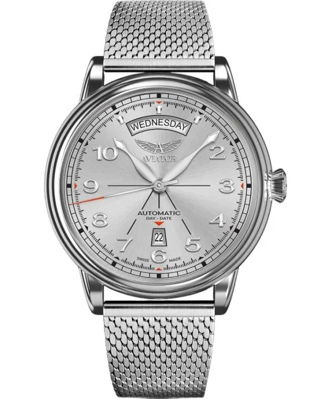 Ρολόι Ανδρικά Aviator Douglas DC-3 Day-Date Automatic Limited Edition V.3.44.0.399.5
