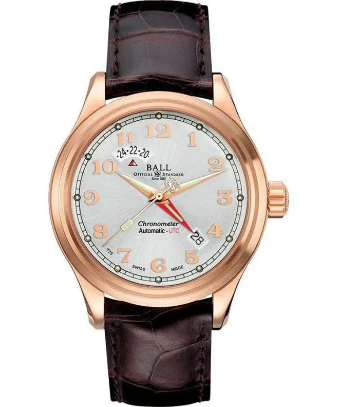 Ρολόι Ανδρικά Ball Trainmaster Cleveland Express Automatic Chronograph GM1020D-PG-LCJ-SL