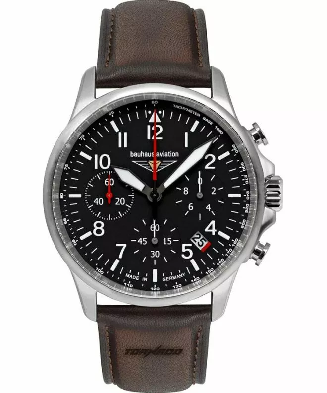 Ρολόι Ανδρικά Bauhaus Aviation Tornado Chronograph 2774-2 (27742)