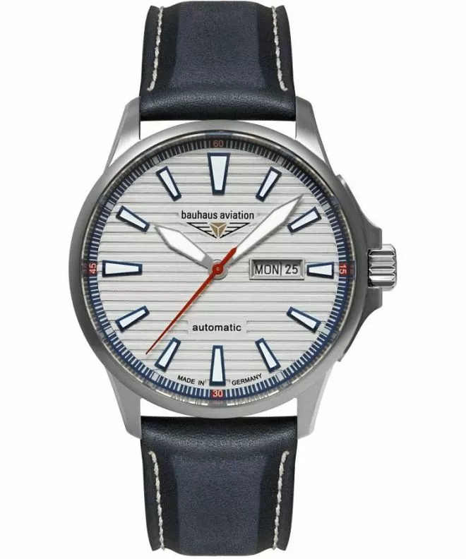 Ρολόι για Γυναίκες και Άνδρες Bauhaus Aviation Automatic Titanium 2862-1 (28621)