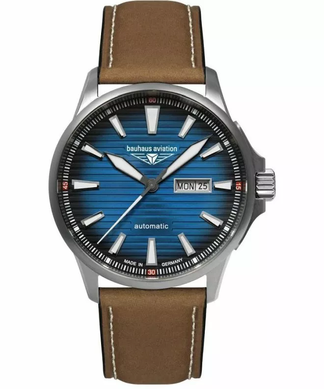Ρολόι Ανδρικά Bauhaus Aviation Automatic Titanium 2862-3 (28623)
