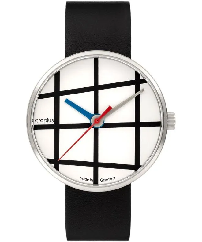 Ρολόι για Γυναίκες και Άνδρες Bauhaus Walter Gropius Window WG.001-01