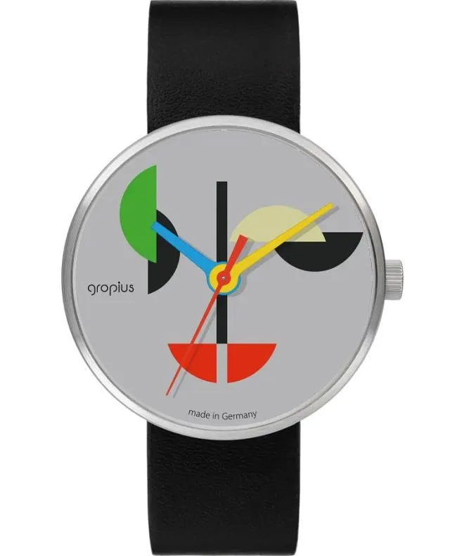 Ρολόι για Γυναίκες και Άνδρες Bauhaus Walter Gropius Triade der Sinne WG.019-02