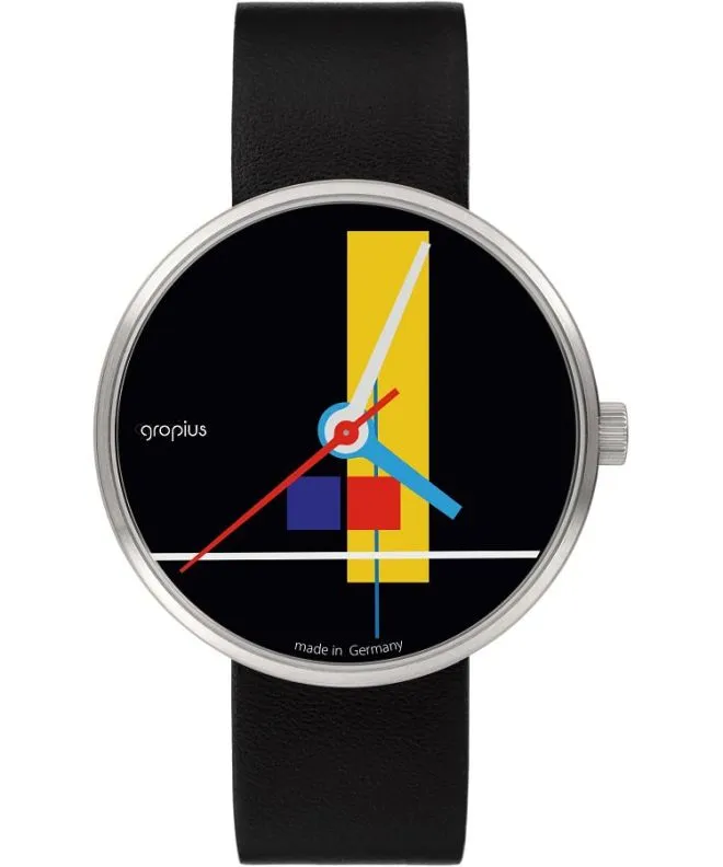 Ρολόι για Γυναίκες και Άνδρες Bauhaus Walter Gropius Weimar Edition WG.020-01