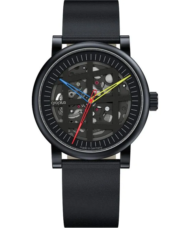 Ρολόι Ανδρικά Bauhaus Walter Gropius Atrium Automatic Skeleton WG.A801-03