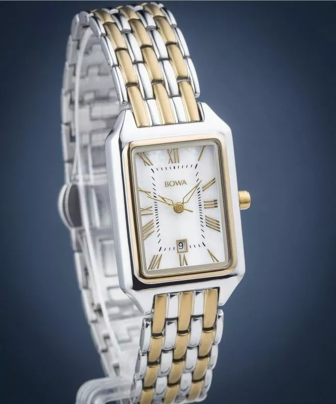 Ρολόι Γυναικεία BOWA Barcelona Pearl Gold Steel 23 BC2345-154-148S