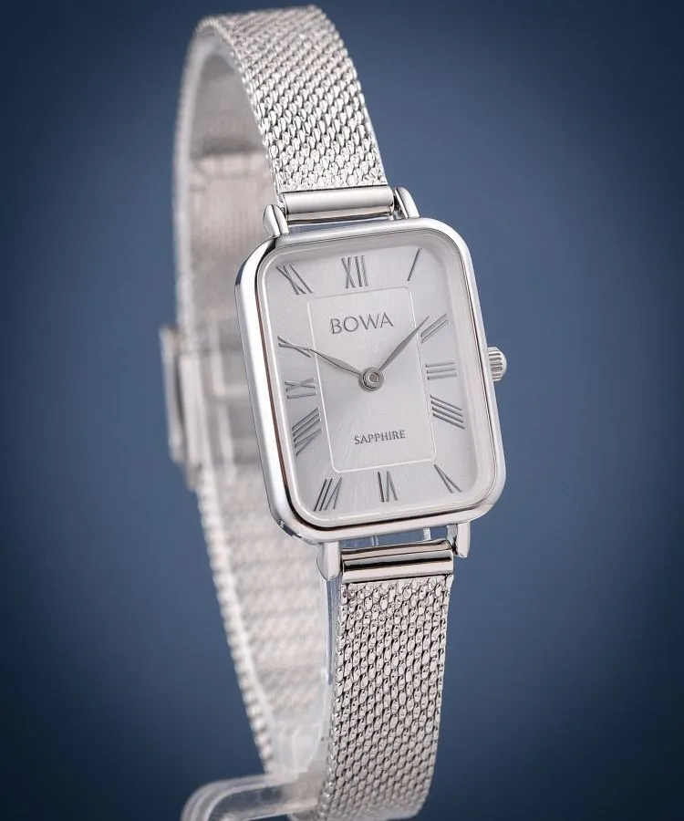 Ρολόι Γυναικεία BOWA Dubai Full Silver Mesh 20 DU205-55R-105M