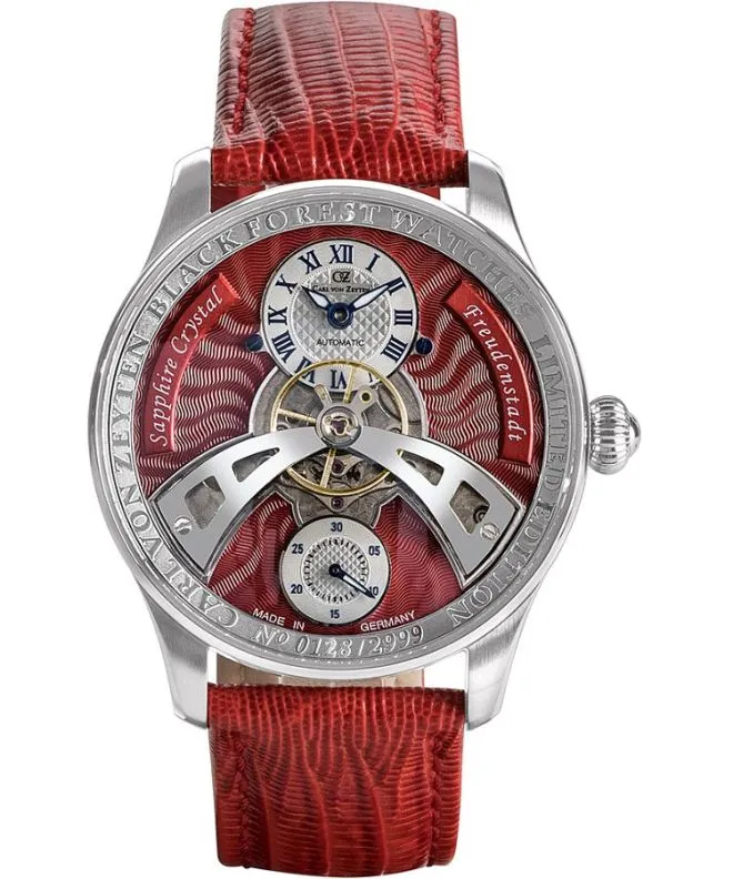 Ρολόι Ανδρικά Carl von Zeyten Freudenstadt Automatic Limited Edition CVZ0043RDS