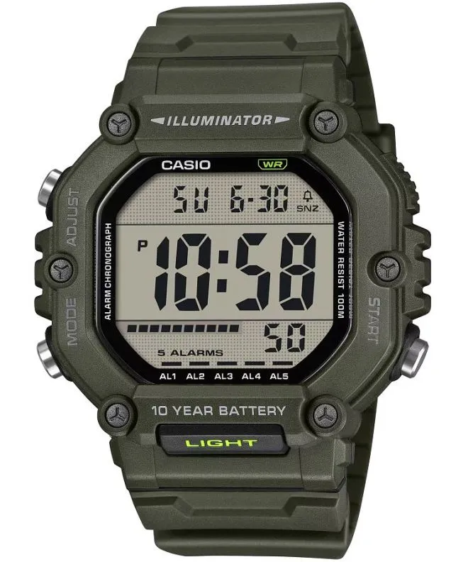 Ρολόι για Γυναίκες και Άνδρες Casio Digital AE-1600HX-3AVEF
