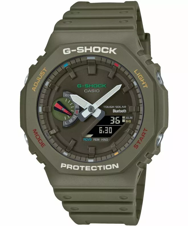 Ρολόι Ανδρικά Casio G-Shock 2100 Series Solar GA-B2100FC-3AER