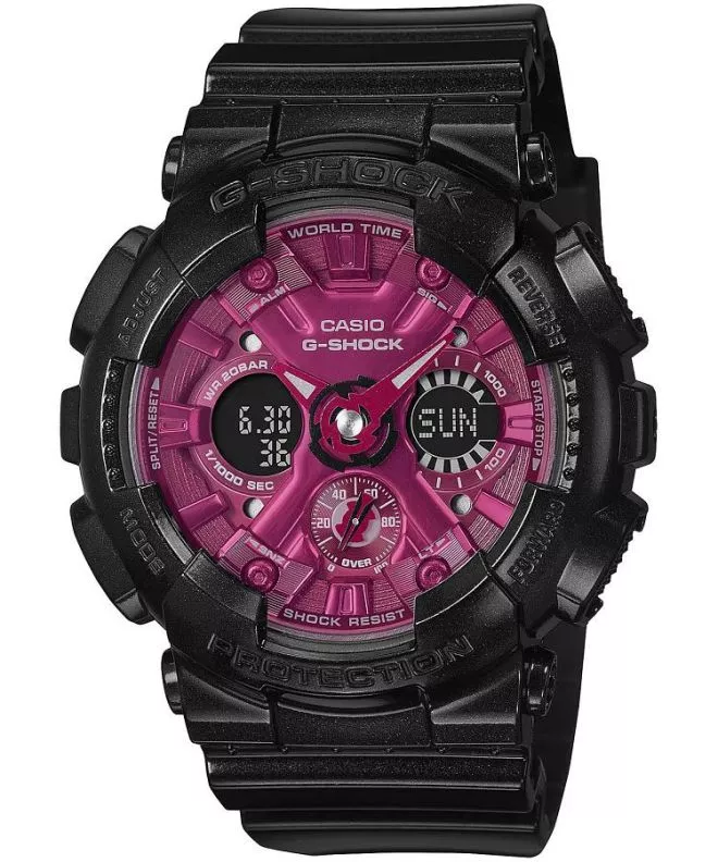 Ρολόι Γυναικεία Casio G-Shock Black & Red GMA-S120RB-1AER
