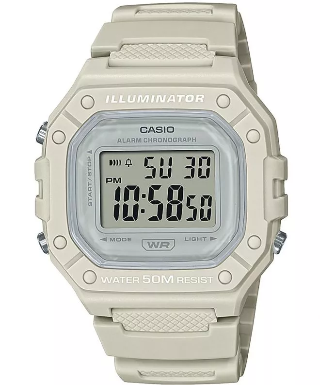 Ρολόι για Γυναίκες και Άνδρες Casio Heavy Duty W-218HC-8AVEF