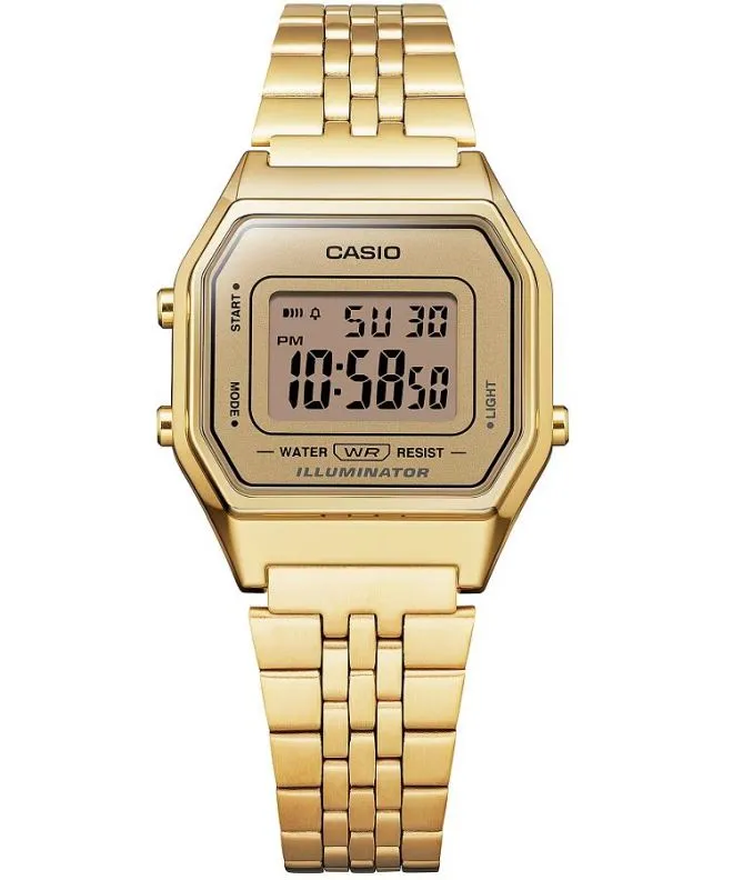 Ρολόι για Γυναίκες και Άνδρες Casio Iconic LA680WEGA-9BER