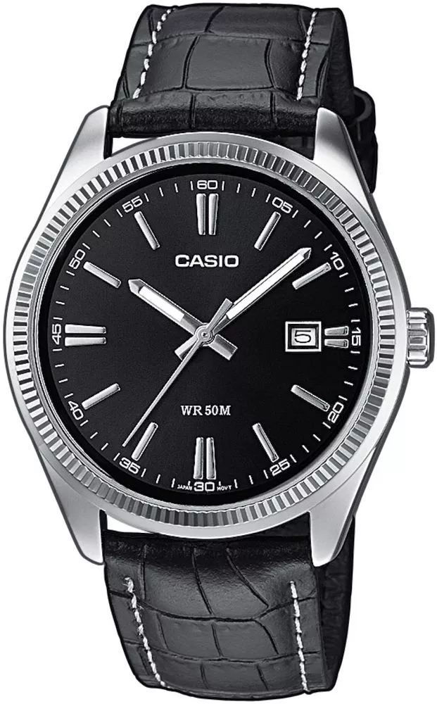Ρολόι Ανδρικά Casio Classic MTP Μαύρο MTP-1302L-1AVEF