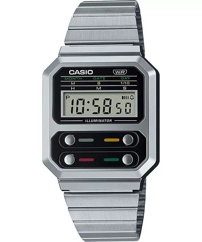 Ρολόι για Γυναίκες και Άνδρες Casio Vintage Maxi Pac-Man A100WE-1AEF