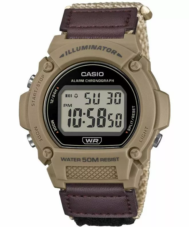 Ρολόι για Γυναίκες και Άνδρες Casio Digital W-219HB-5AVEF