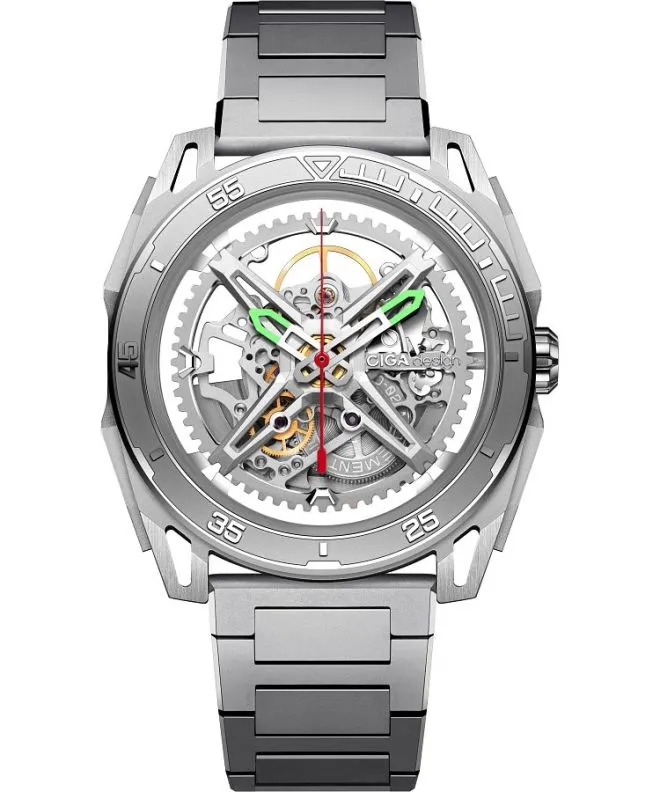 Ρολόι Ανδρικά Ciga Design Falcon Automatic Skeleton Z039-SS01-1S