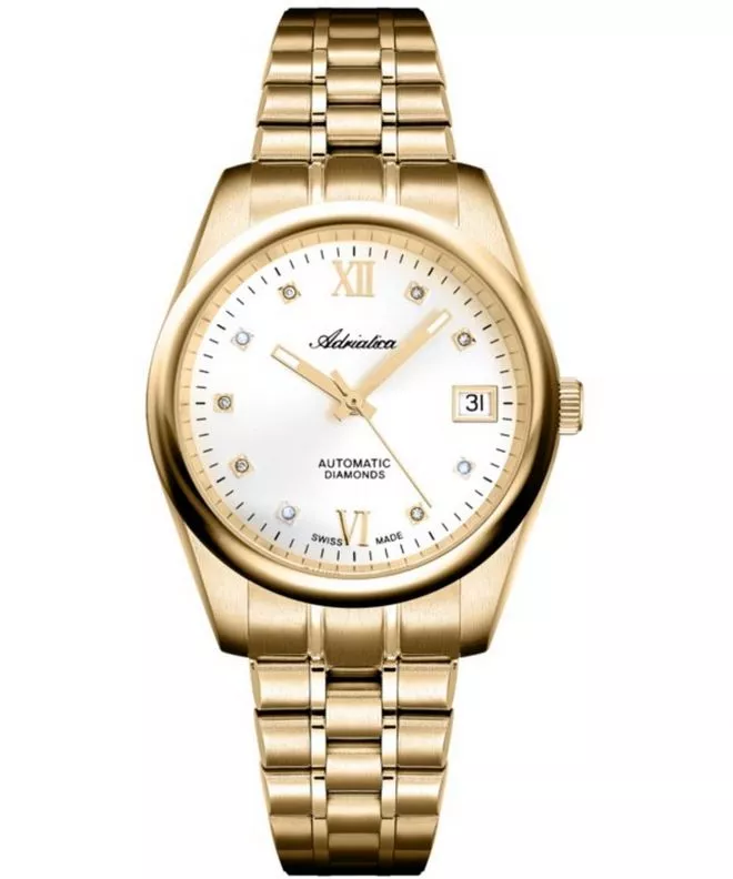 Ρολόι Γυναικεία Adriatica Classic Automatic Diamonds A3198.1183DA