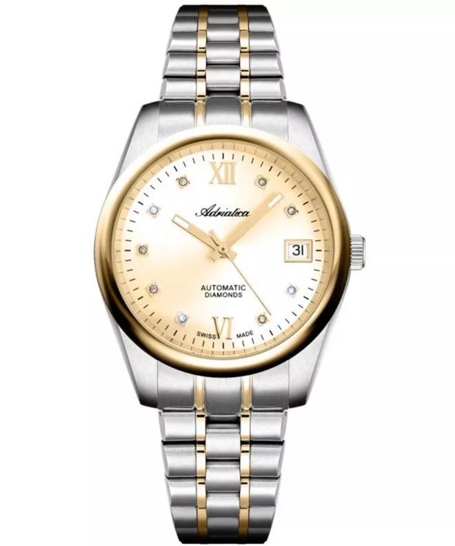 Ρολόι Γυναικεία Adriatica Classic Automatic Diamonds A3198.2181DA