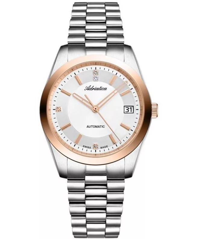 Ρολόι Γυναικεία Adriatica Classic Automatic Diamonds A3802.R113AD