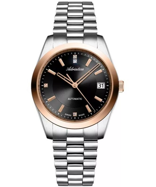Ρολόι Γυναικεία Adriatica Classic Automatic Diamonds A3802.R116AD