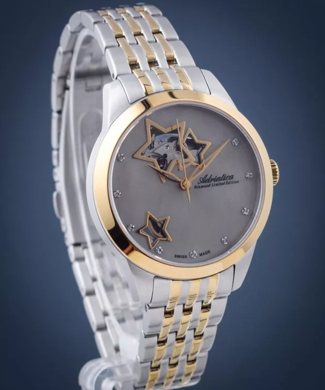 Ρολόι Γυναικεία Adriatica Diamond Automatic Limited Edition A3333.214ZA