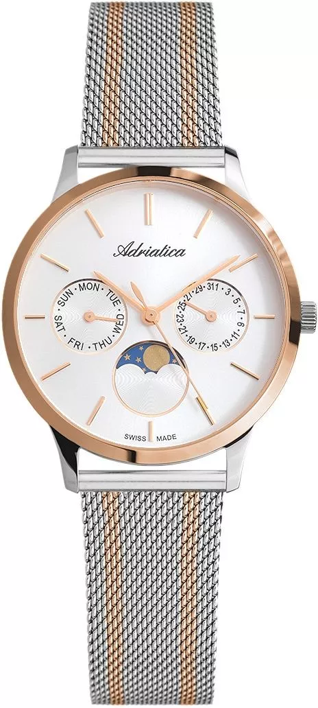 Ρολόι Γυναικεία Adriatica Moon Phase A3174.R113QF2