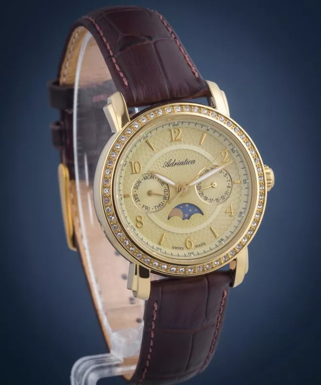 Ρολόι Γυναικεία Adriatica Moonphase A3678.1251QFZ