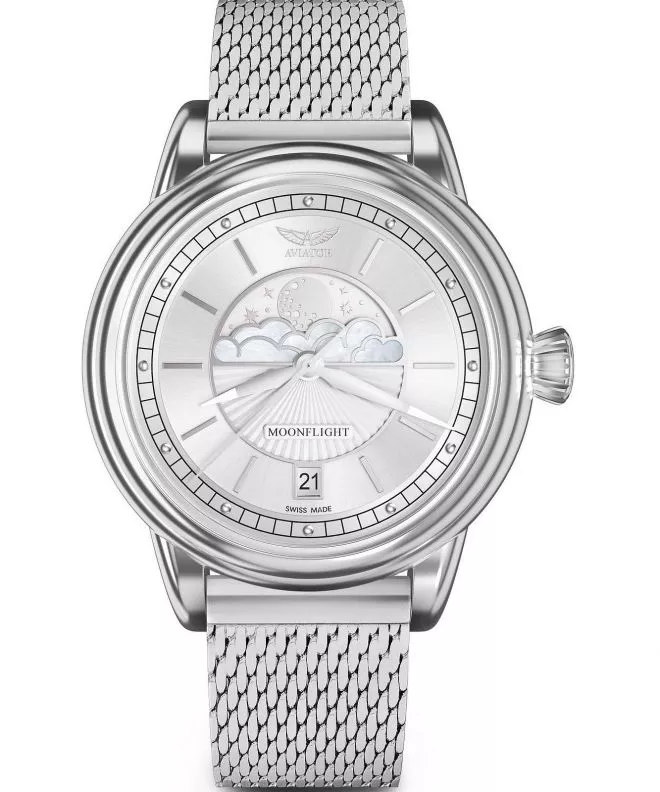 Ρολόι Γυναικεία Aviator Douglas Moonflight Limited Edition V.1.33.0.250.5