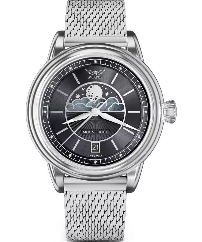 Ρολόι Γυναικεία Aviator Douglas Moonflight Limited Edition V.1.33.0.252.5