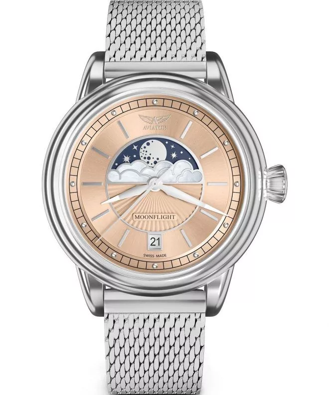 Ρολόι Γυναικεία Aviator Douglas Moonflight Limited Edition V.1.33.0.259.5