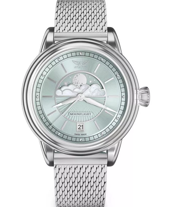 Ρολόι Γυναικεία Aviator Douglas Moonflight Limited Edition V.1.33.0.261.5