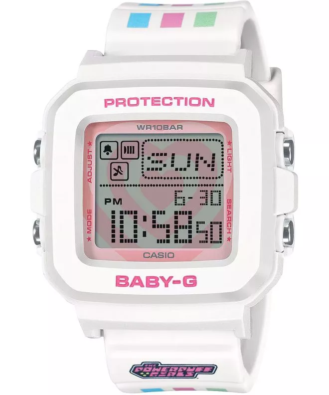 Ρολόι Γυναικεία Casio Baby-G Classic PLUS x THE POWERPUFF GIRLS Gift Set BGD-10KPP-7ER