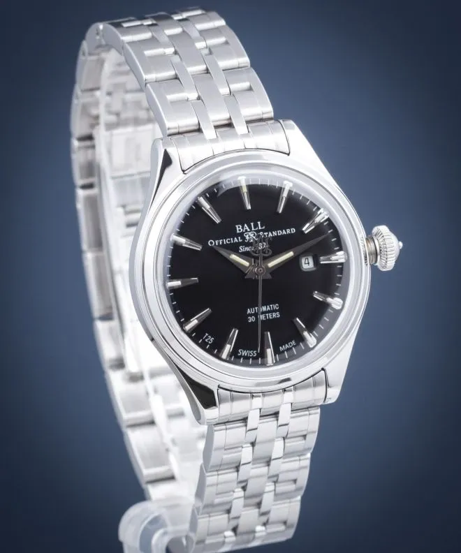 Ρολόι Γυναικεία Ball Trainmaster Eternity Ladies Automatic NL2080D-SJ-BK