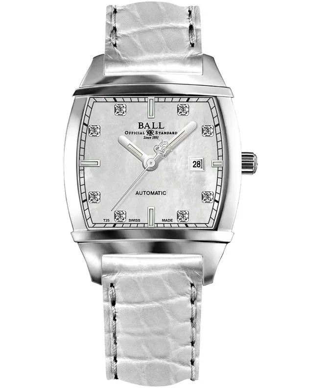 Ρολόι Γυναικεία Ball Transcendent Pearl Diamond Automatic NL1068D-L3J-WH