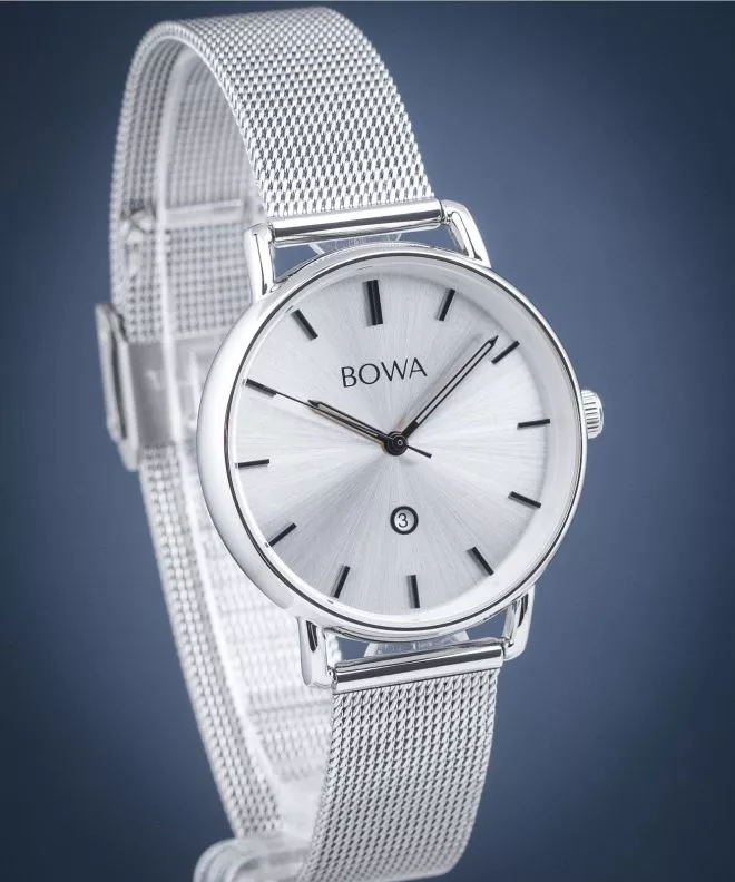 Ρολόι Γυναικεία BOWA Milan Silver-Black Tone Mesh 34 MI345-51-165M