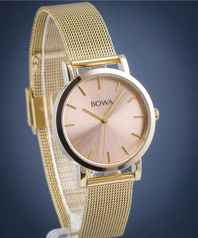 Ρολόι Γυναικεία BOWA Tokyo Pink-Gold Mesh 33 TO334-74-164M