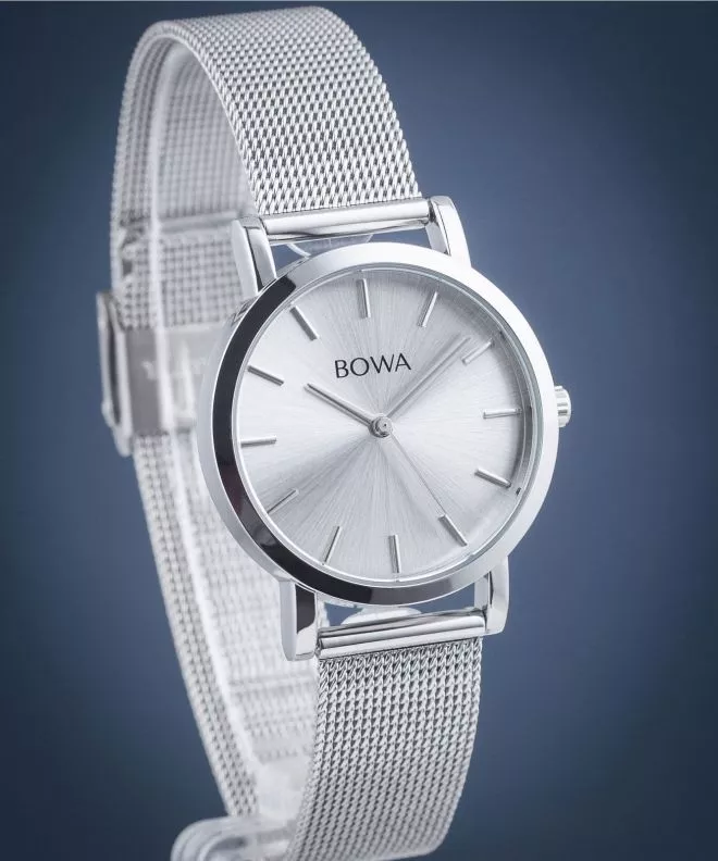 Ρολόι Γυναικεία BOWA Tokyo Silver-Black Tone Mesh 33 TO335-55-165M