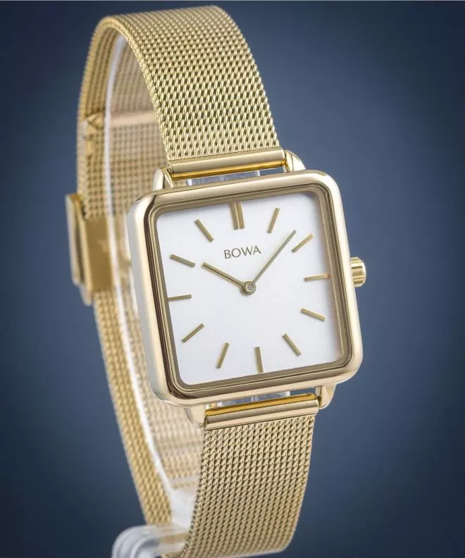 Ρολόι Γυναικεία BOWA Vienna White Gold Mesh 29 VI294-24-164M