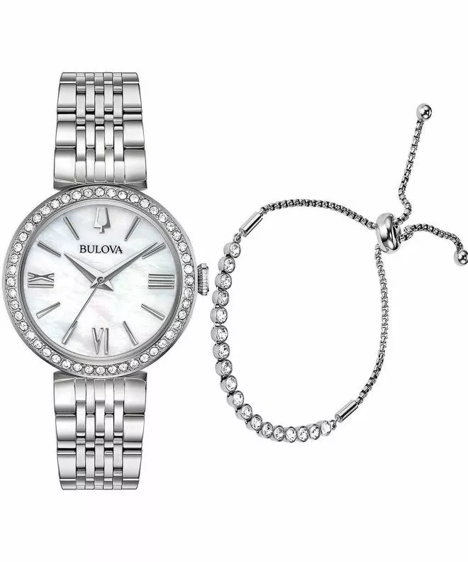 Ρολόι Γυναικεία Bulova Crystal Gift Set 96X153
