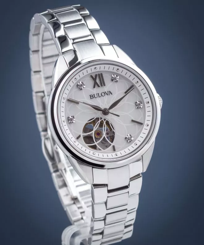 Ρολόι Γυναικεία Bulova Diamond Automatic 96P181