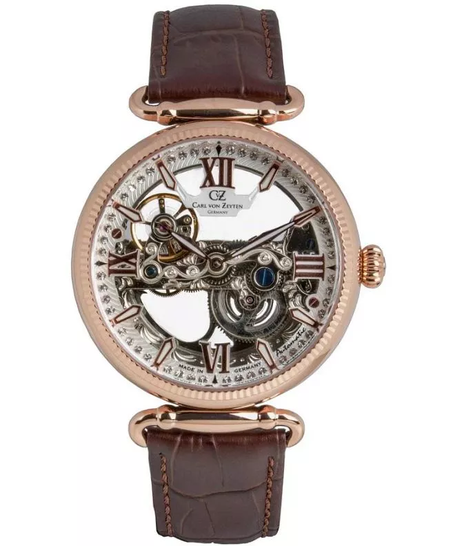 Ρολόι Γυναικεία Carl von Zeyten Hausern Skeleton Automatic Limited Edition CVZ0083RWHS
