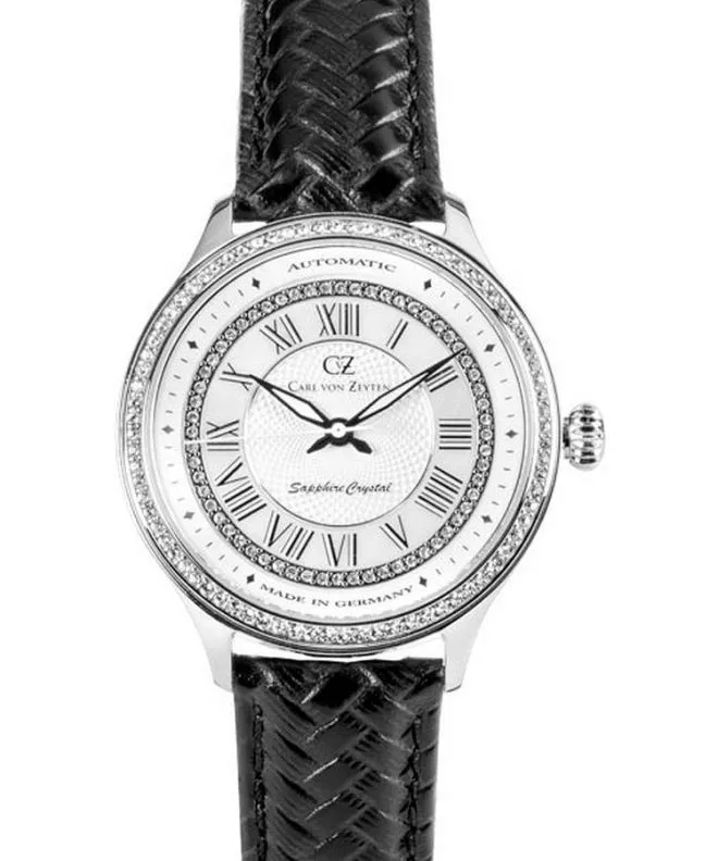 Ρολόι Γυναικεία Carl von Zeyten Hornberg Automatic CVZ0068WHS