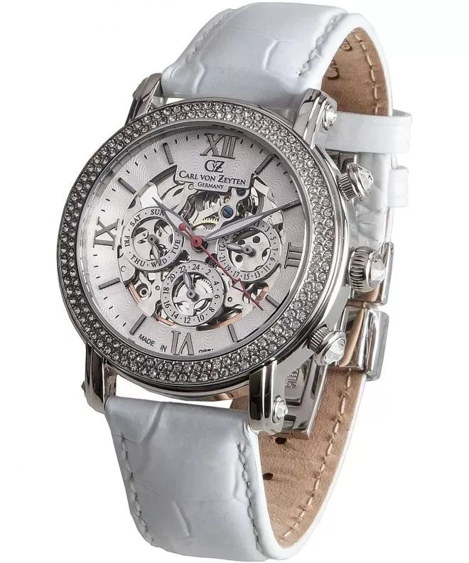 Ρολόι Γυναικεία Carl von Zeyten Kniebis Skeleton Automatic CVZ0062WHS