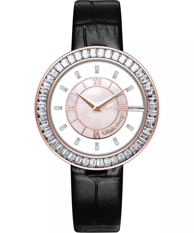 Ρολόι Γυναικεία Ciga Design D Series SPARKLE D022-REWH-1BK