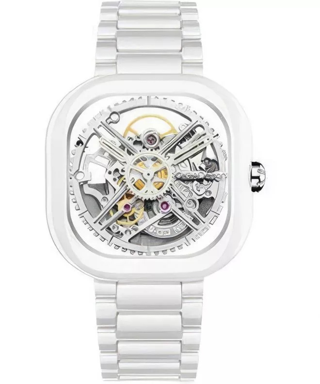 Ρολόι Γυναικεία Ciga Design X Series Ceramic Skeleton C012-WG01-W7W (C012-WG01-7W)