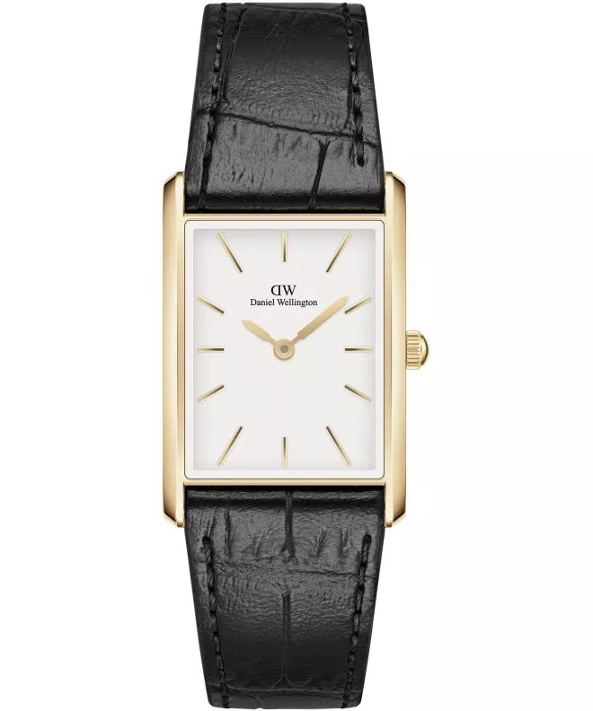 Ρολόι Γυναικεία Daniel Wellington Bound Black Crocodile Gold 22 DW00100740